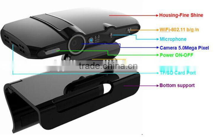 smart TV Box HD23 RAM 1GB ROM 8GB Android 4.4 OS Quad core internet smart tv box with webcam