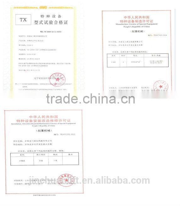 vertical lifting platform (single mast platform)