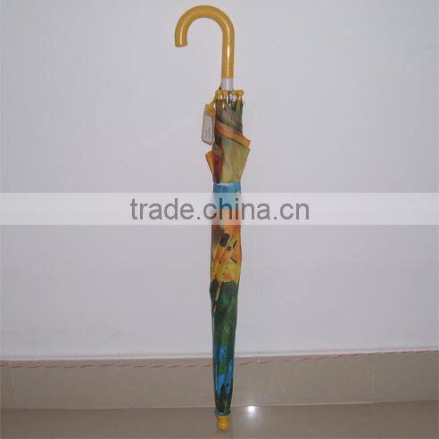 full cover heat transfer printing kids umbrella