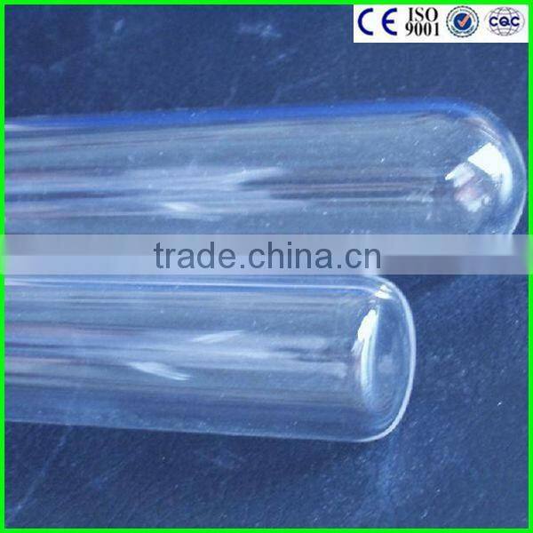 Superior Purity Edge Grinded Quartz Glass Tube