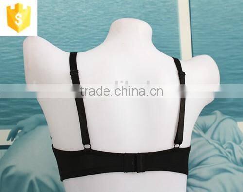 2016 sexy black single women bra /OEM service undergarment