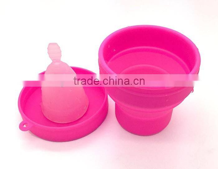 Silicon menstrual cup