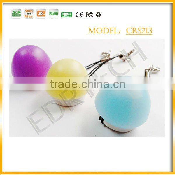 Mushroom design fast speed TF/ Micro sd card reader