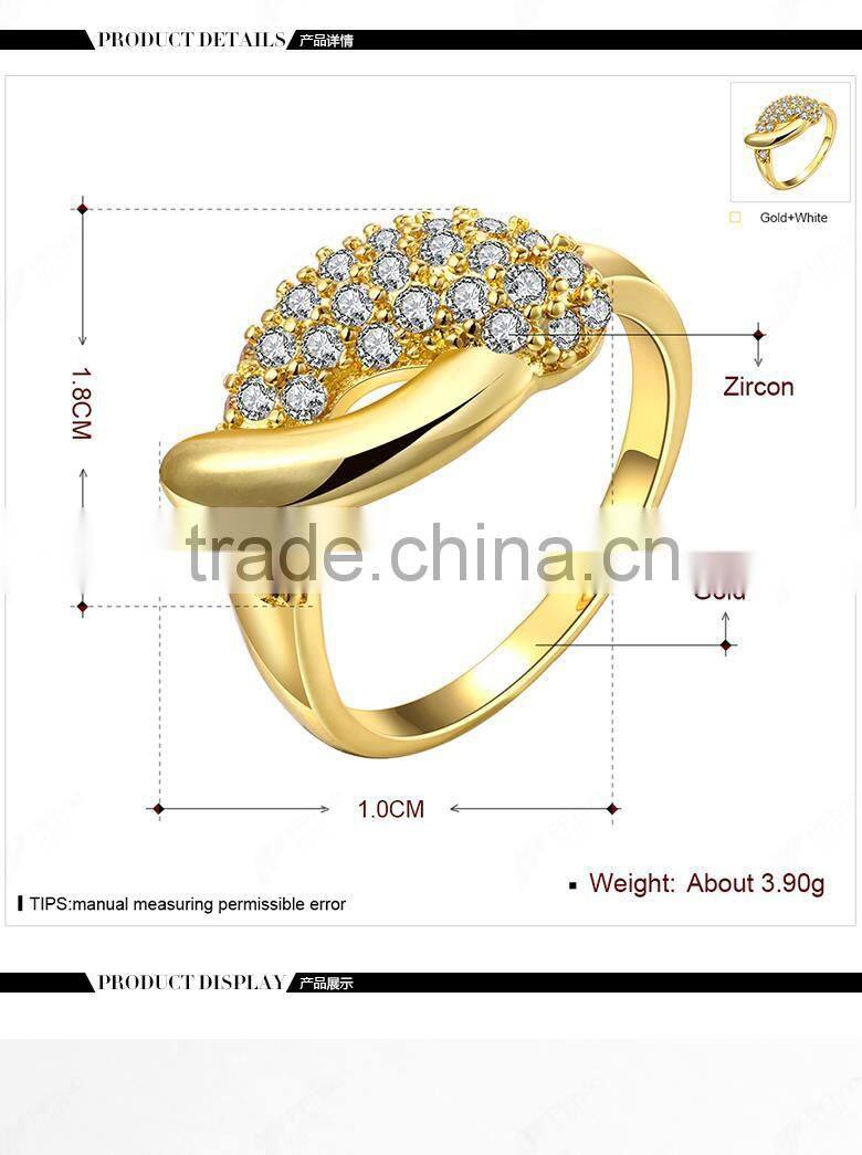 Latest hot new gold plated mood finger ring designs for girls