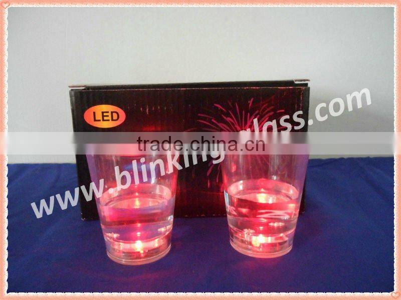 10OZ plastic whisky glass