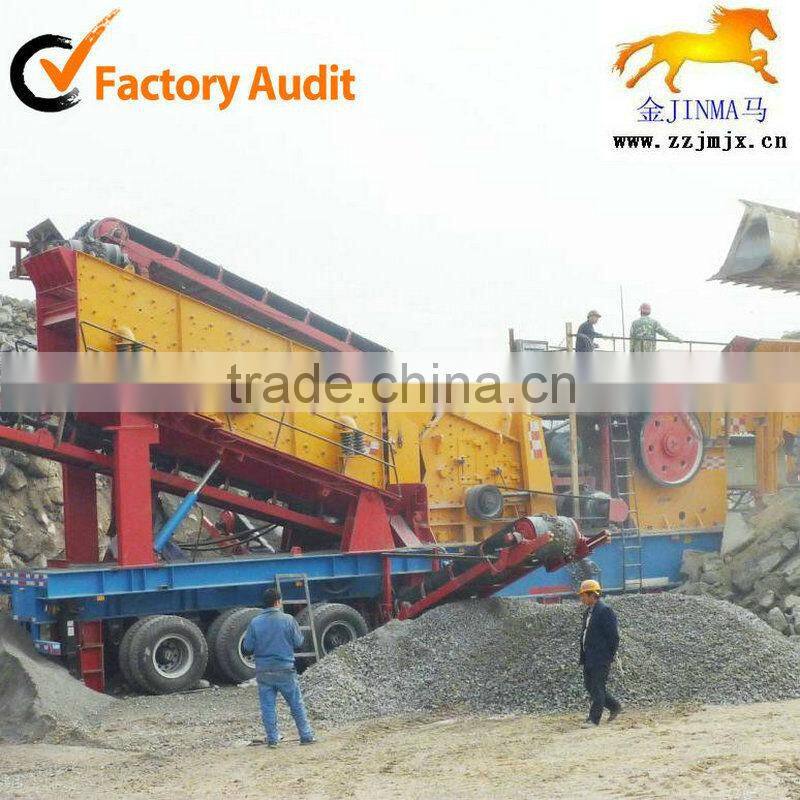 hot sell in Turkey complete portable crushing plant