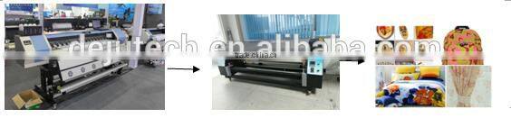 fabric printer , 1.8m fabric printer for sublimation printing , fabric ditial printing machine