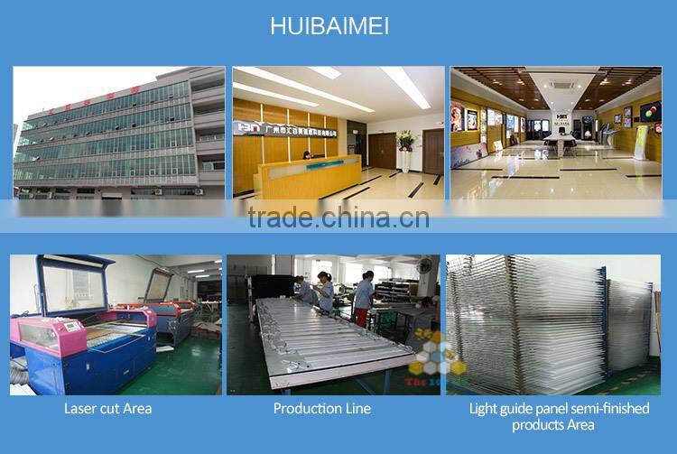 New Arrival Christmas tree laser dotting LED light guide panel/LGP