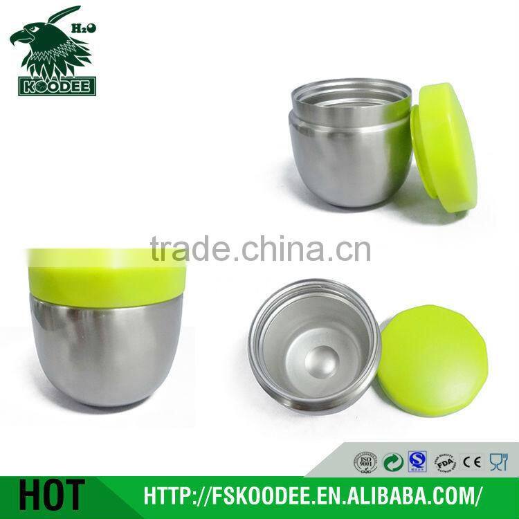 2015 Double wall hot sale New style Custom Kids Stainless Steel Lunch Box