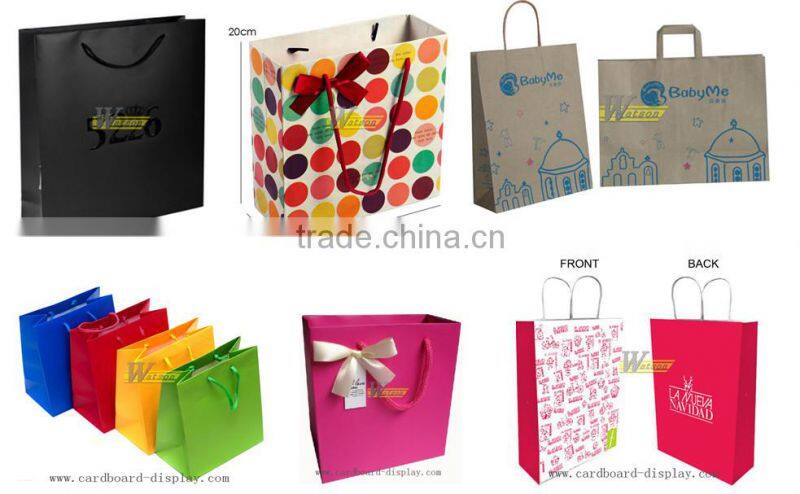 Custom shop promotional floor cardboard magazine display