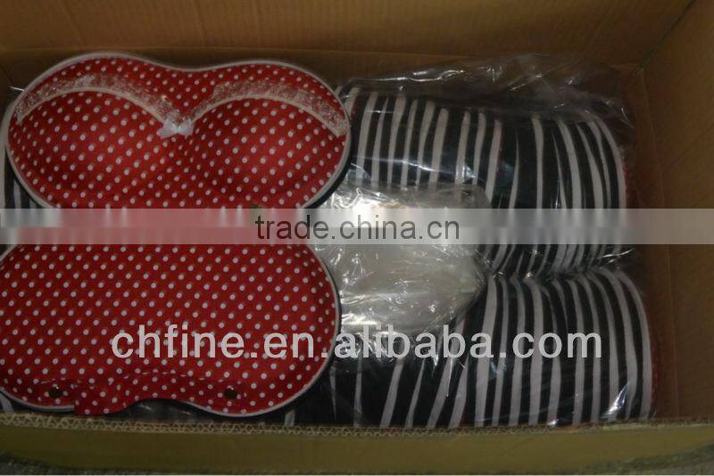 CFBCD4-00007 Polka dots EVA hard shell portable bra packaging case