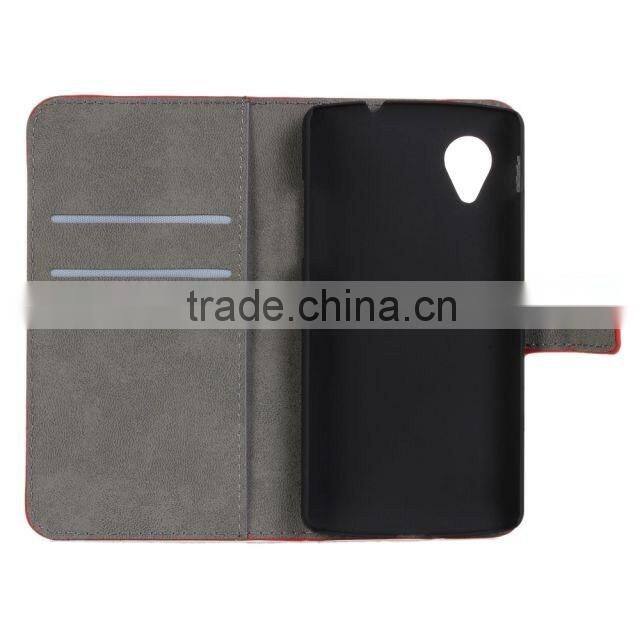 Wholesale price Flag leather cover case with card slots For HTC One mini M4