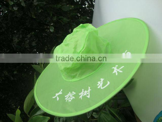 Newest design fashion pop folding sun hat for travel