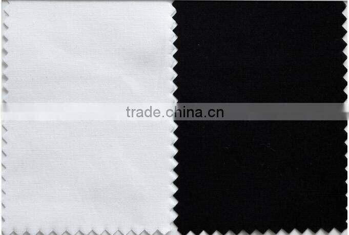 Elastic comfortable shirt fabrics Plain cotton stretch poplin