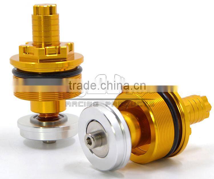 BJ-AFB-YA001 Manufacturer Custom CNC Aluminum Adjustable Preload Fork Cap For Yamaha Yzf- R25 2013-2014