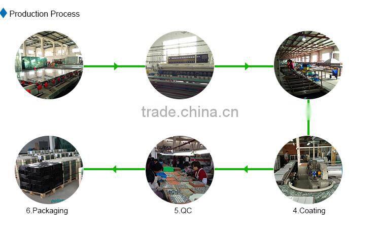 10x10 red glitter crystal clear glass mosaic tile for kitchen