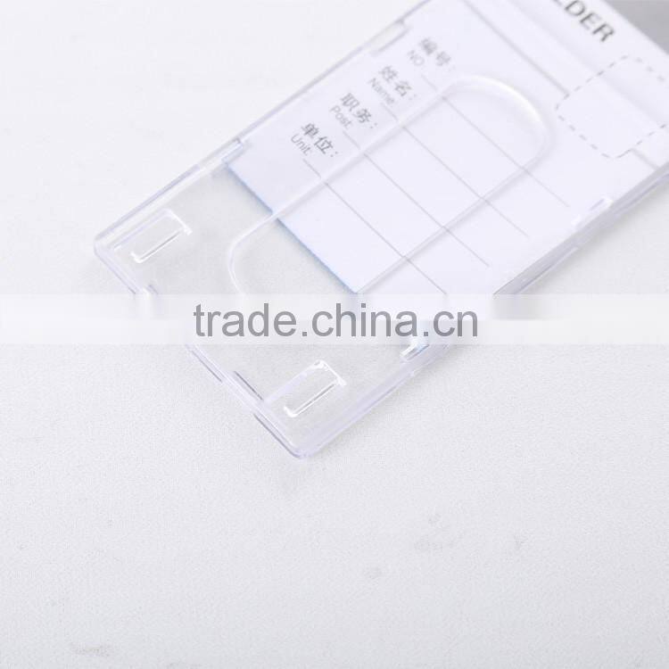 Hot sale plastic id card working card badge holder