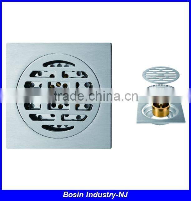 4 inches indoor stainless steel floor drain grate