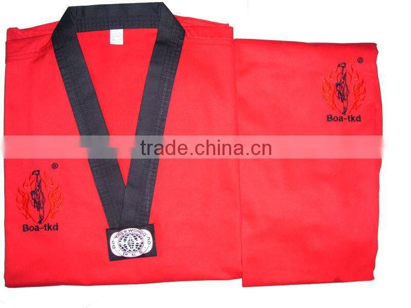 teakwondo uniform V-neck taekwondo uniform taekwondo kimonos taekwondo fightwear teakwondo garment