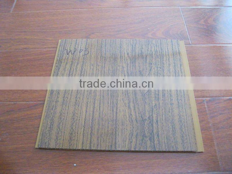 wooden design pvc ceiling panel (with different colors)