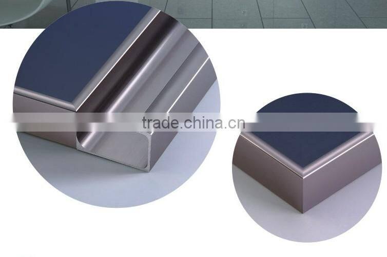 2014 Hot Sale High Quality Clear Anodized Wardrobe Door Aluminum Profile