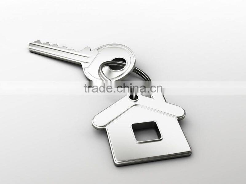Hot sale wholesale keychain custom gift metal anchor skull keychain