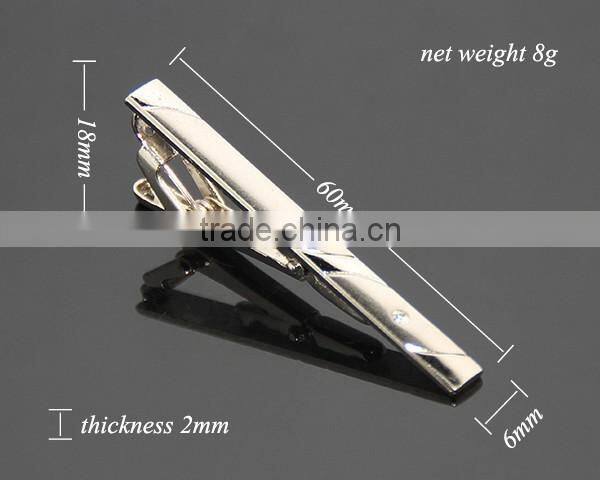 Silver Simple Necktie Tie Clip Bar Pin Multi Hundred Styles Gentleman Metal Blank Stainless Steel Tie Clip