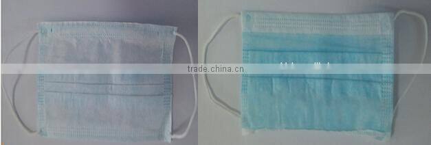Disposable face mask for food service