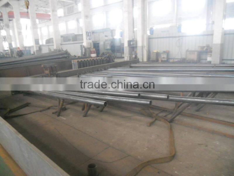 Steel solar street light pole accessories