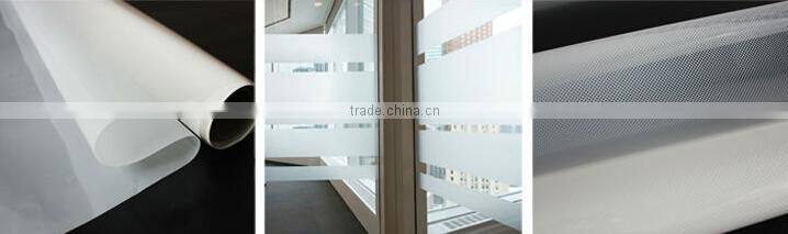 Privacy Window Film,white Bamboo PVC Etched Glass film,Bathroom with Wall Decals & Decor film
