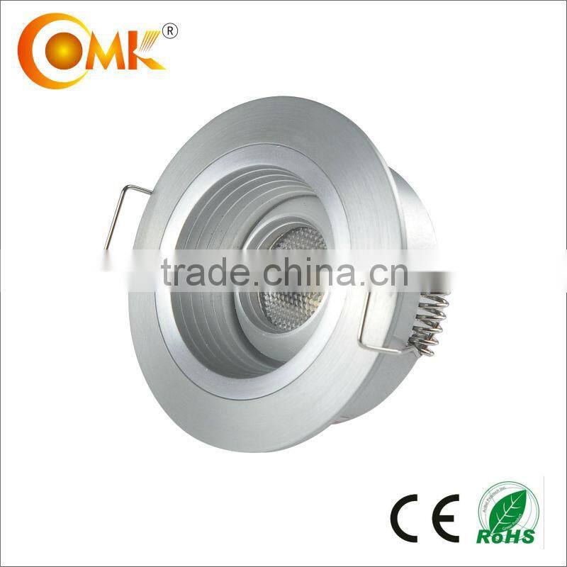 1W/3W adjustable reliable function led spot light OMK-D231 factory direct supply