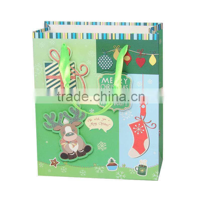 christmas gift paper bag
