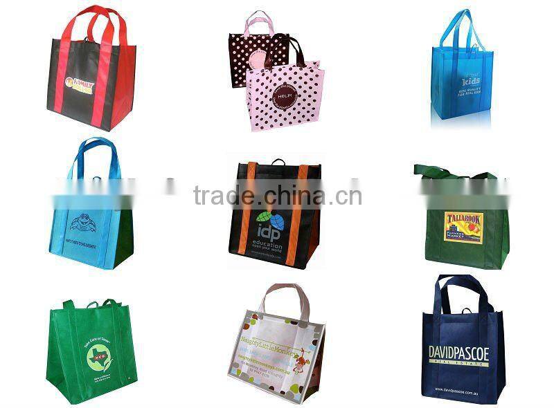 recycled six bottle non woven wine bag