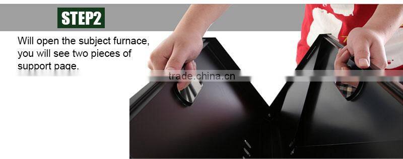 cast iron charcoal bbq grill