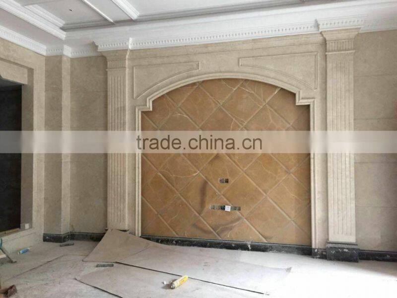 marble wall panel TV wall tile design