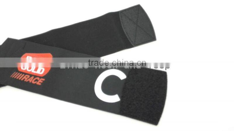 Low proflie Slap armband with logo