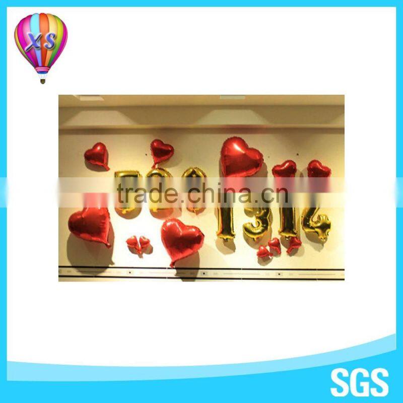 2016 China factory balloons for happy birthday stand for party decoration