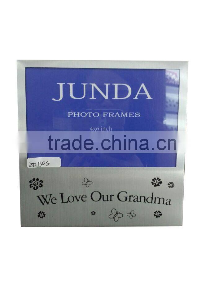 metal family love photo frame ZD130S