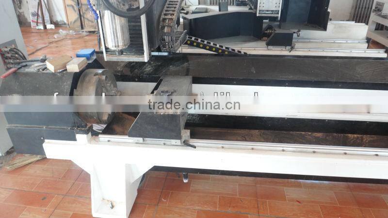 4 axies Stone/ marble/ granite Cylinder Engraving machine