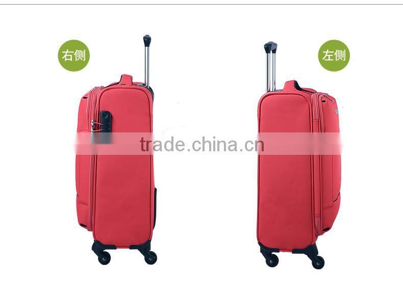 super light polyester luggage set