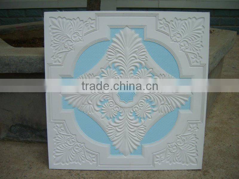 beautiful and colorful fiberglass gypsum board and ceiling tiles