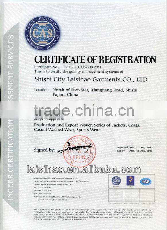 High quality sleeveless winter jacket for girls wholesale