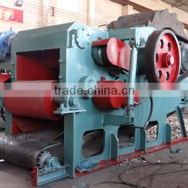 Wood Drum Chipper With Belt Conveyor With Ce Factory Price