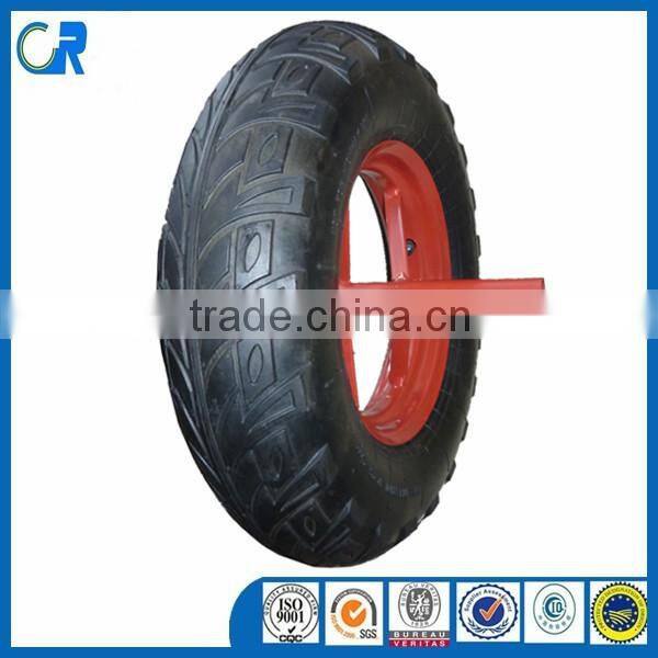 Cheap Inflatable Pneumatic 400-8 Air Rubber Wheel for Wheelbarrow