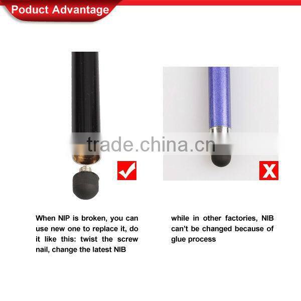 2013 new design smartphone touch screen stylus writing pen