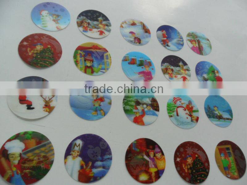 3d plastic lenticular card