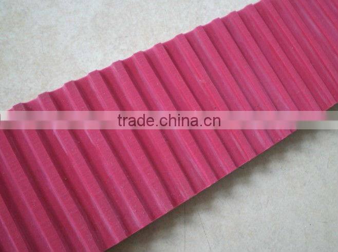 PU timing belt with rubber - thickness 2mm
