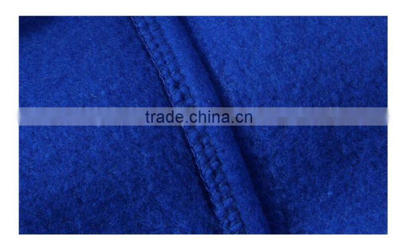 custom made high quality royal blue good sale hoodies