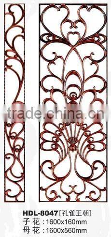 Aluminum embellish accessories for doors and fences HDL-8047