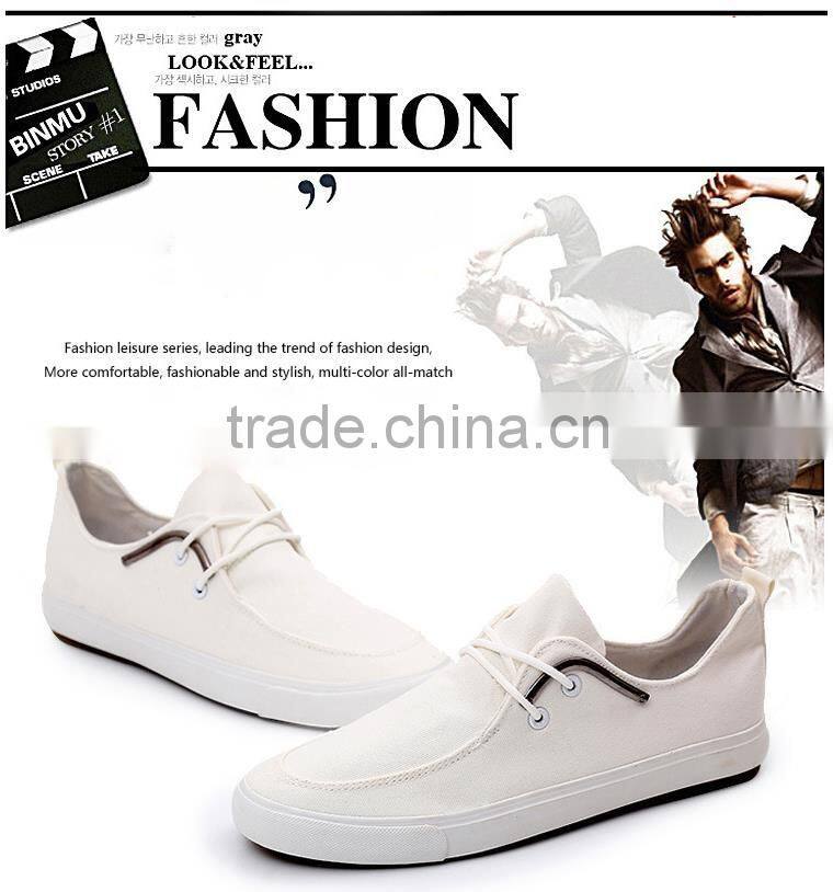 New Arrival Style cheap Latest Design Men Canvas Shoes